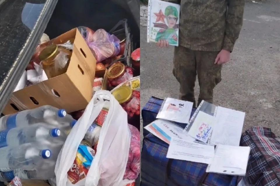 Школьники из Братского района собрали посылки для российских военных. Фото: мэр Братского района Александр Дубровин