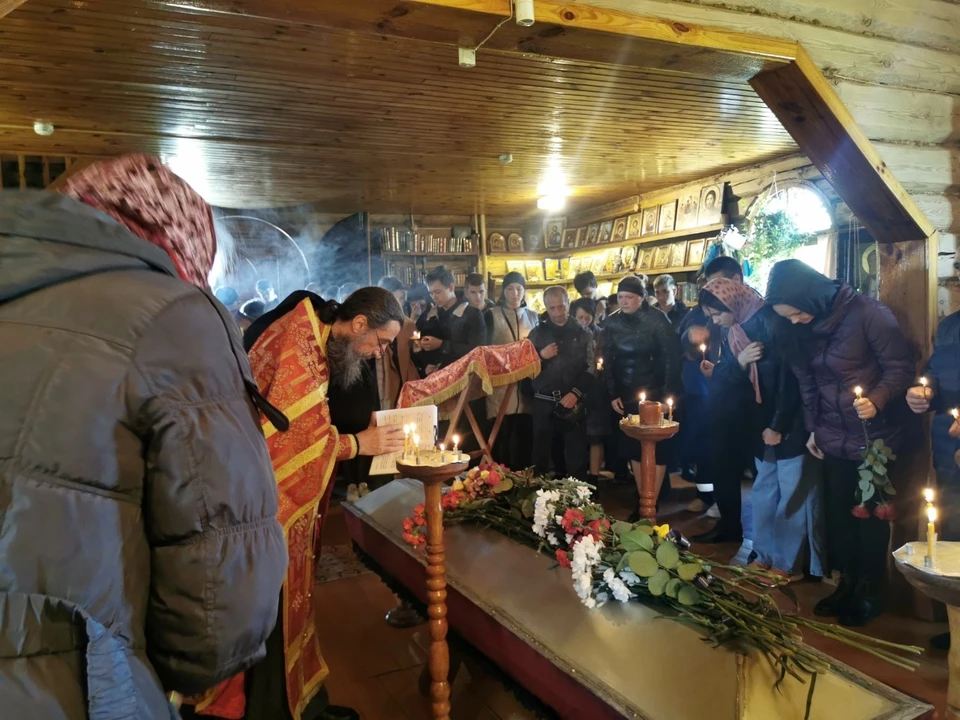 Появилось видео с похорон рязанского бойца, погибшего на Украине. Фото: Рязанская епархия.