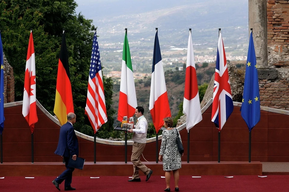 Страны G7 хотят не допустить уклонения или обхода санкций. Фото: AP photo | Andrew Medichini