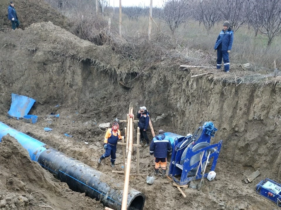 Погода не помешала специалистам завершить работы в срок