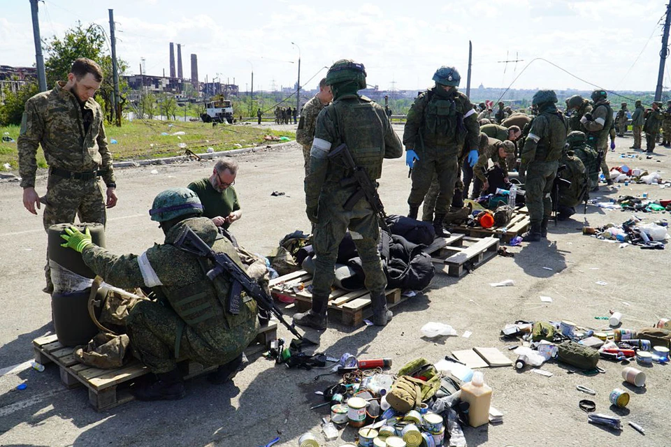 Обороняющиеся на «Азовстали» полностью лишились возможности вести боевые действия. Фото: Владимир Андриянов