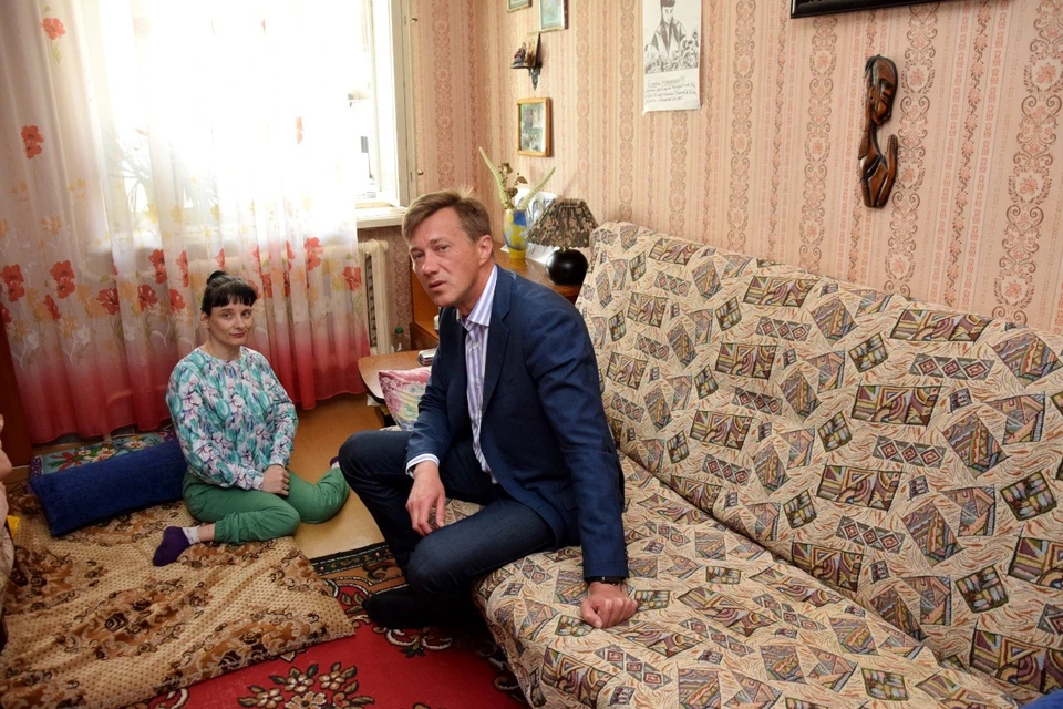 Врио главы Евпатории поставил вопрос с пандусом в многоквартирном доме на контроль. Фото: страница Александра Лоскутова "ВКонтакте"