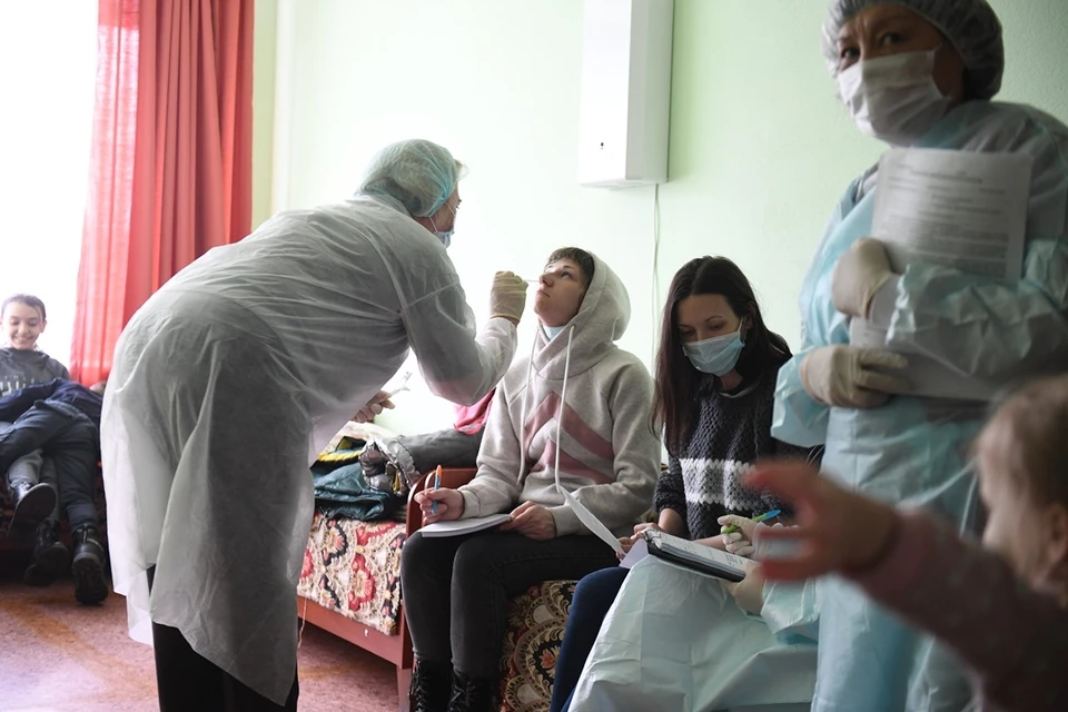 С беженцами работают медики приграничных больниц.