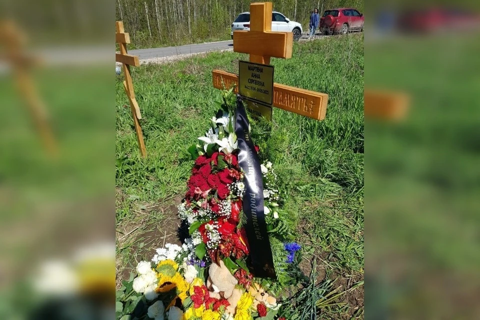 Анну и Даню похоронили на Северном кладбище