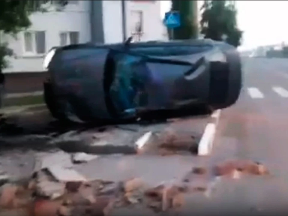 ДТП на улице Мичурина в Белгороде.