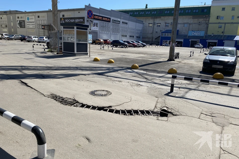 Мэрия объяснила появление в Рязани ливневки в виде «страшного шрама».