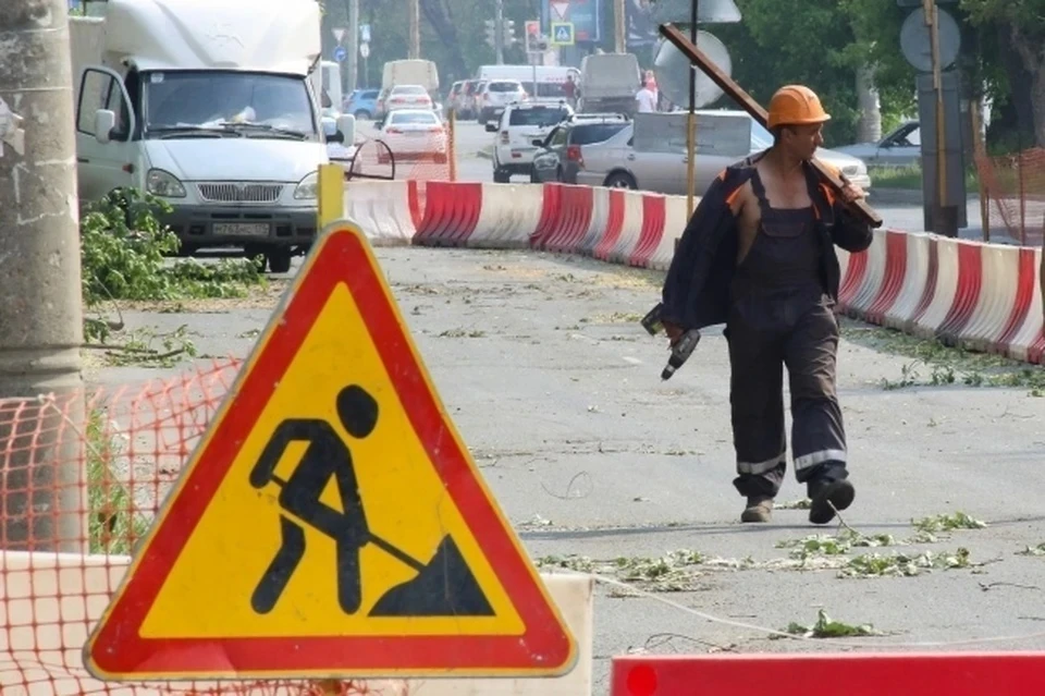 Дороги перекроют до августа.