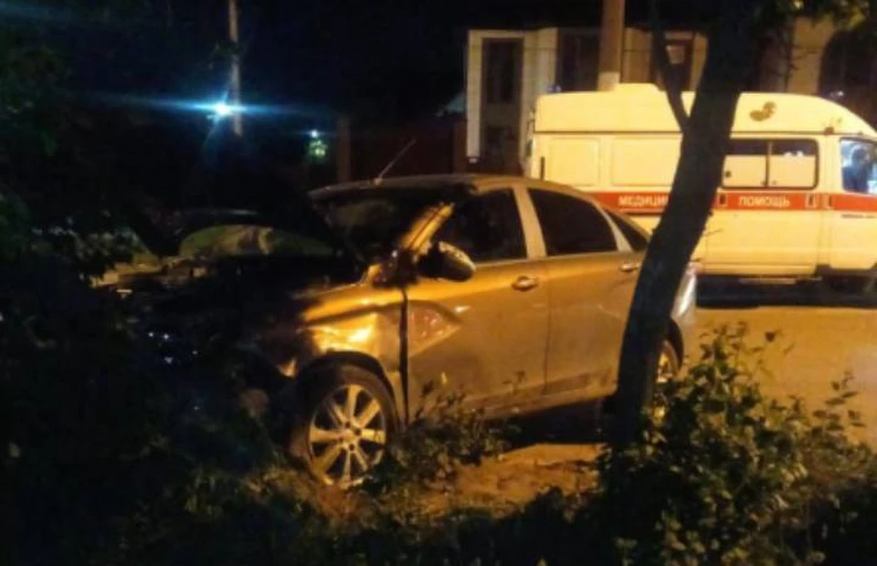 Дорога после аварии.