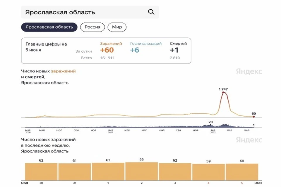 Скриншот Яндекс.Статистика