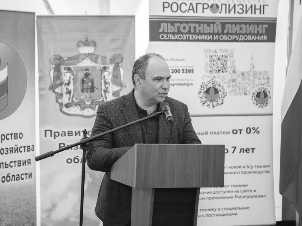 Министр сельского хозяйства и продовольствия Рязанской области Борис Шемякин скоропостижно скончался 10 июня.