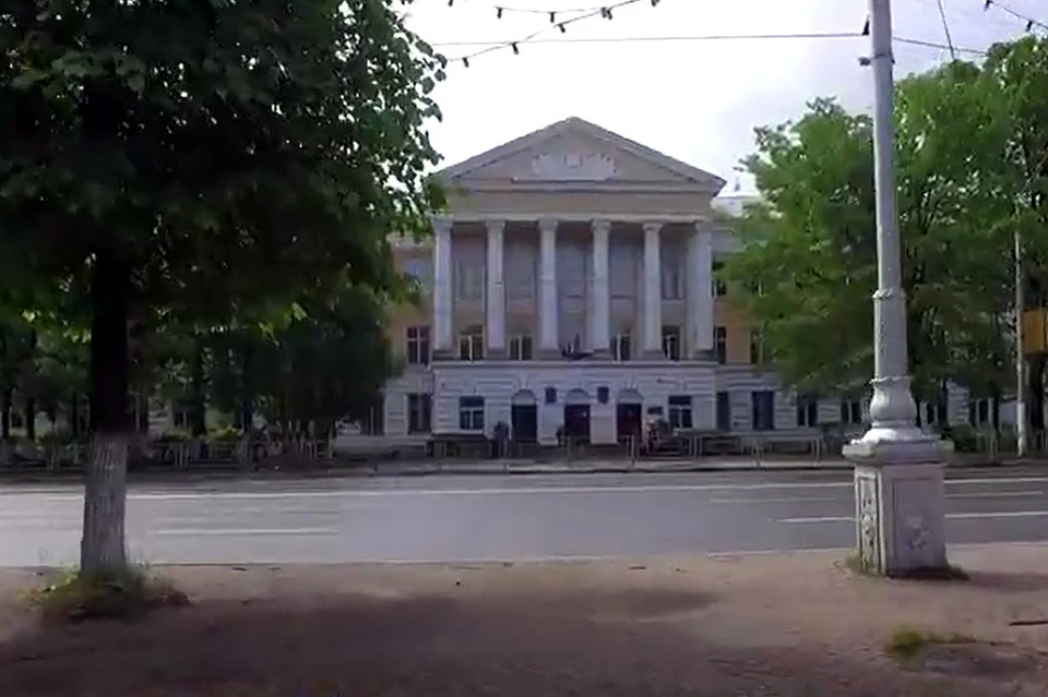 Здание Политеха - одно из архитектурных украшений этой части города. Фото: VK/Город Тверь/скриншот