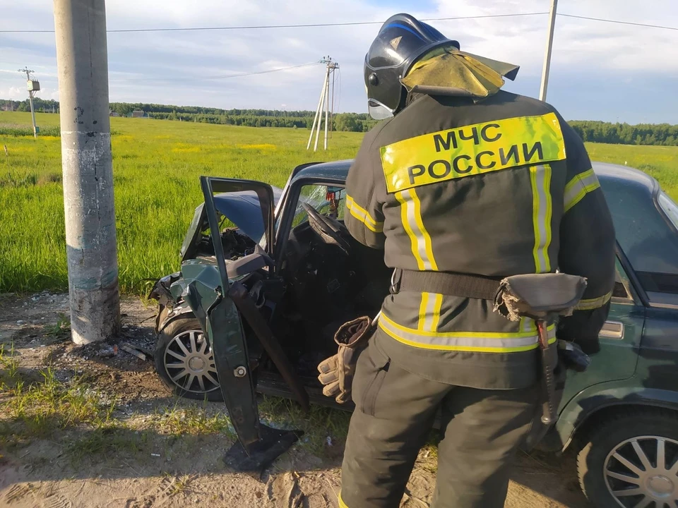 Фото с места аварии.