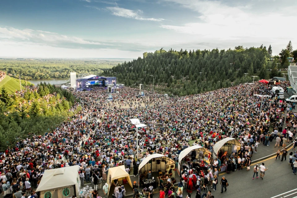 Как и обычно, фестиваль состоится в формате open air на площадке конгресс-холла «Торатау» // фото: Минкульт РБ