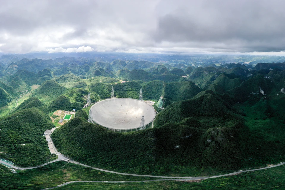 Огромный китайский радиотелескоп Sky Eye засек сигналы внеземной цивилизации