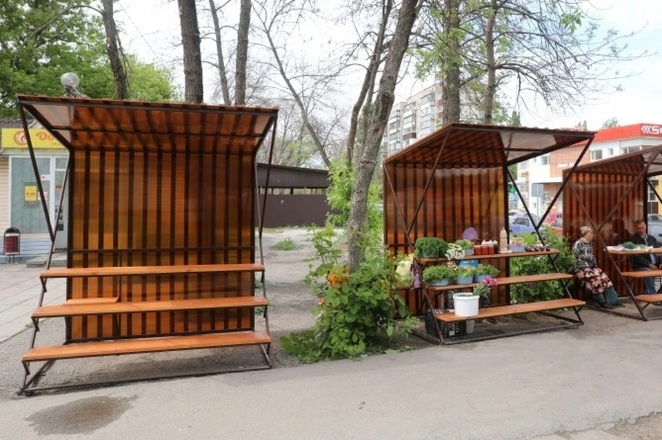 В Липецке появились новые торговые ряды