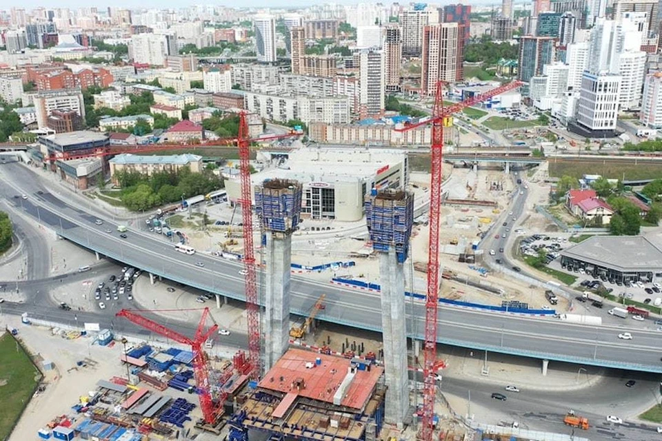 Строительство моста идет по графику. Фото: ГК «ВИС»