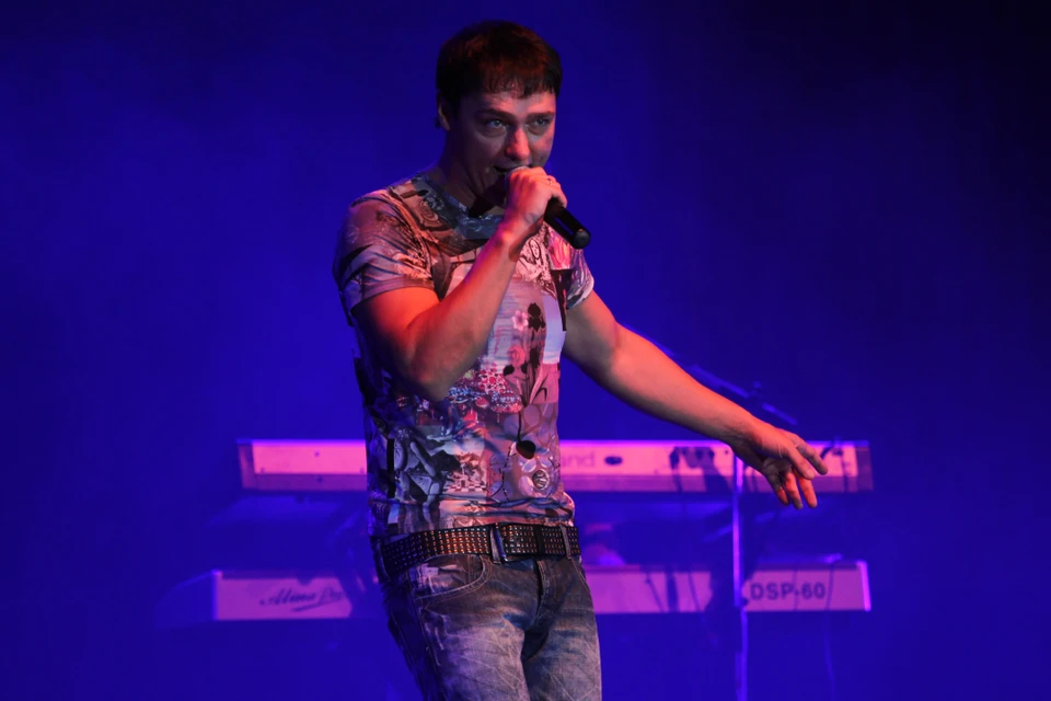 Октябрь 2013 года. Юрий Шатунов на концерте в Иркутске.