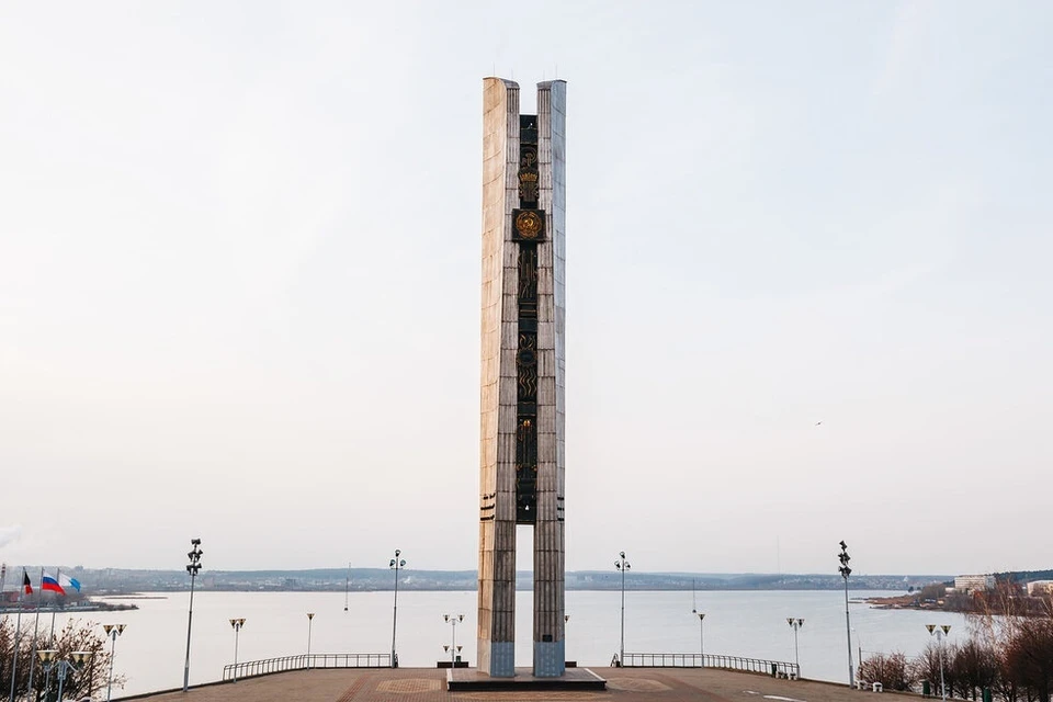 26 июня 1972 года в столице Удмуртии был открыт монумент «Дружба народов». Фото: архив