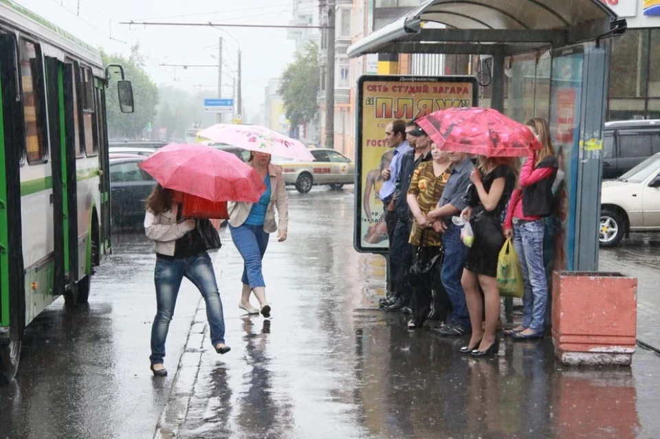 Аномальную жару сменят дожди