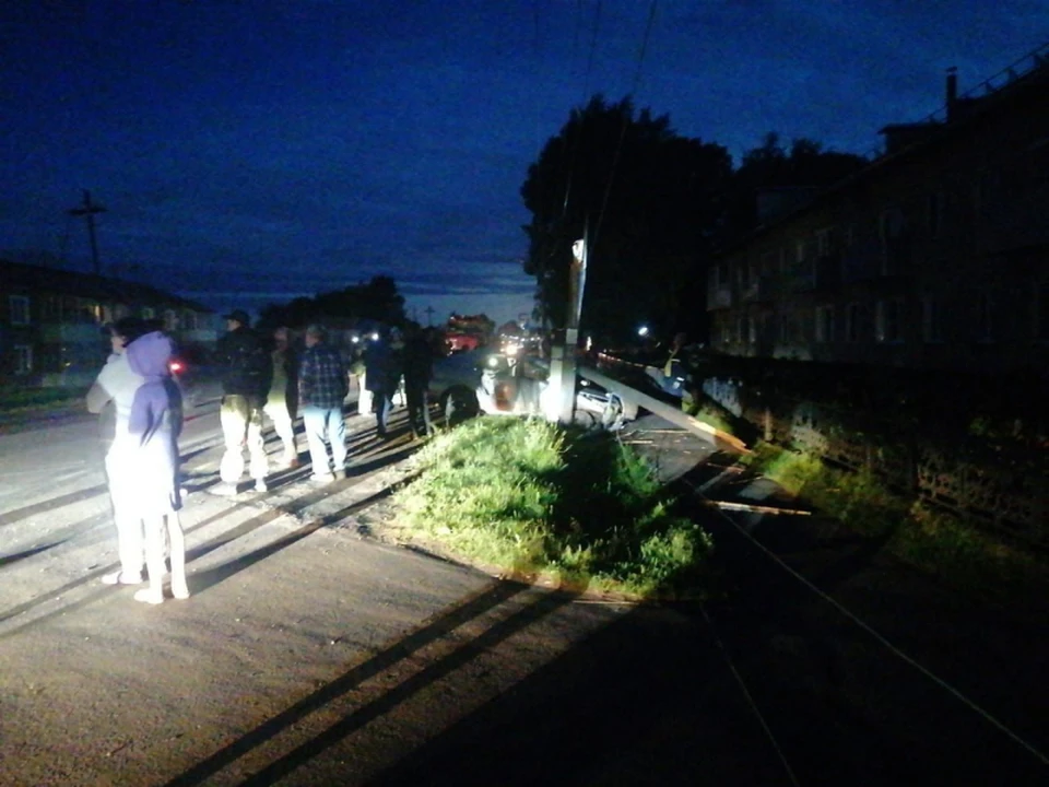 В Енисейске в аварии пострадали 5 человек. Фото: МВД по Красноярскому краю