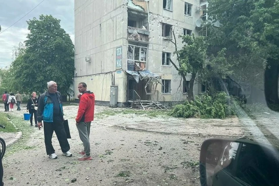 Украинские боевики постоянно обстреливают Кременную после бегства из города. Фото: ГП ЛНР