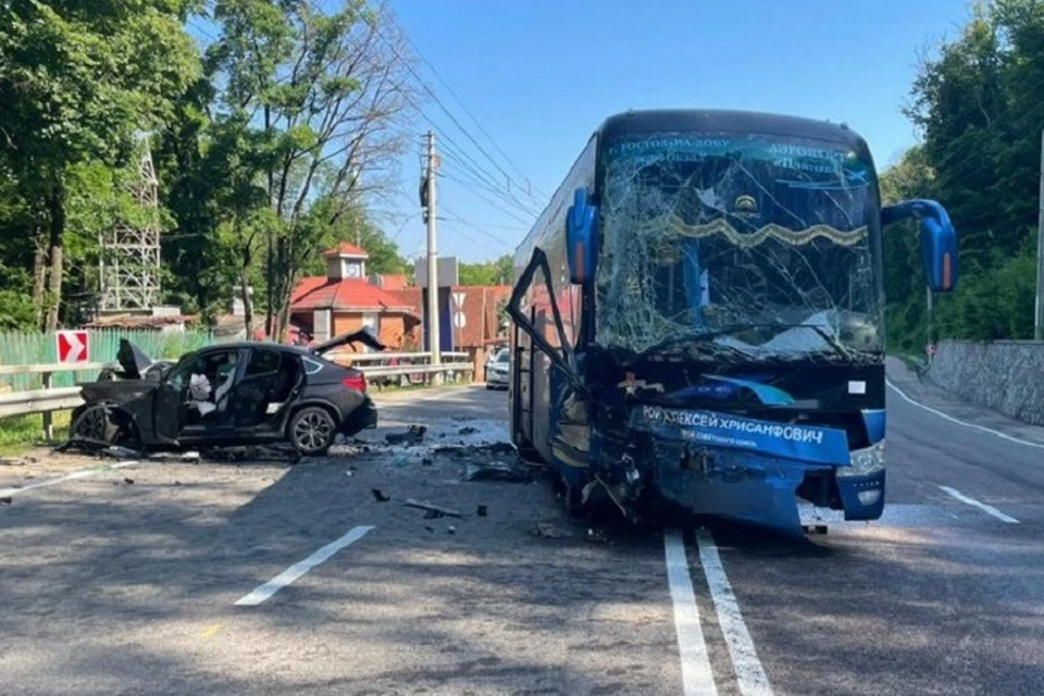 В ДТП на трассе Алушта- Ялта пострадал грудной ребенок. Фото: пресс-служба МВД по РК