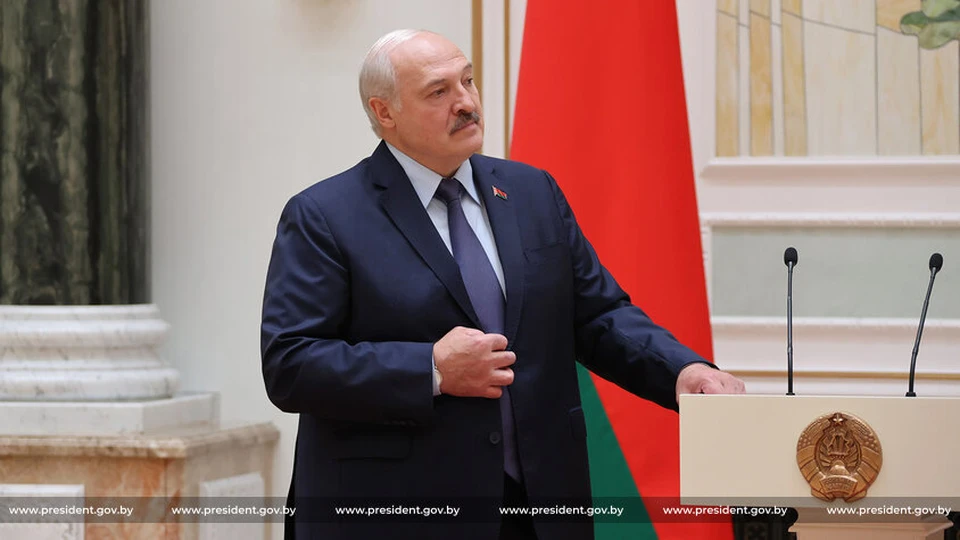 Лукашенко также обратил внимание, что глобальным вызовам можно противостоять «только сообща». Фото: сайт президента Беларуси