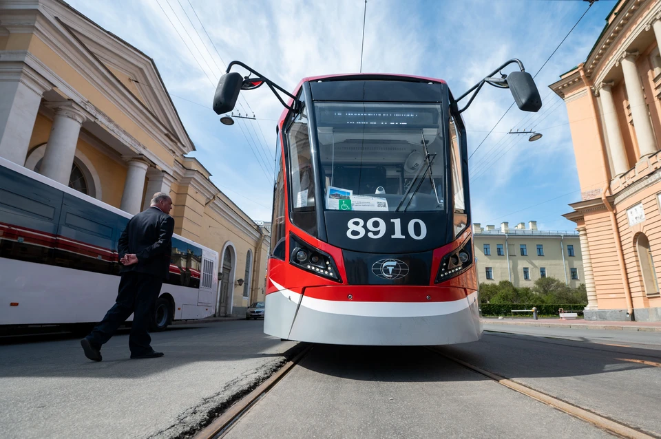 Новую трамвайную сеть в Пушкинском районе планируется реализовать в 2024 году