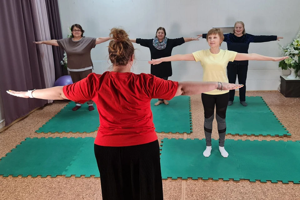 Спортивные занятия. Фото: предоставлено Руководителем проекта Швайченко Н. А.