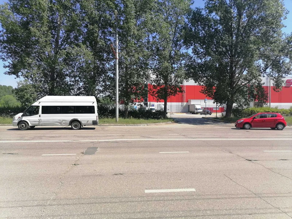 В столкновении пострадала пассажирка маршрутки