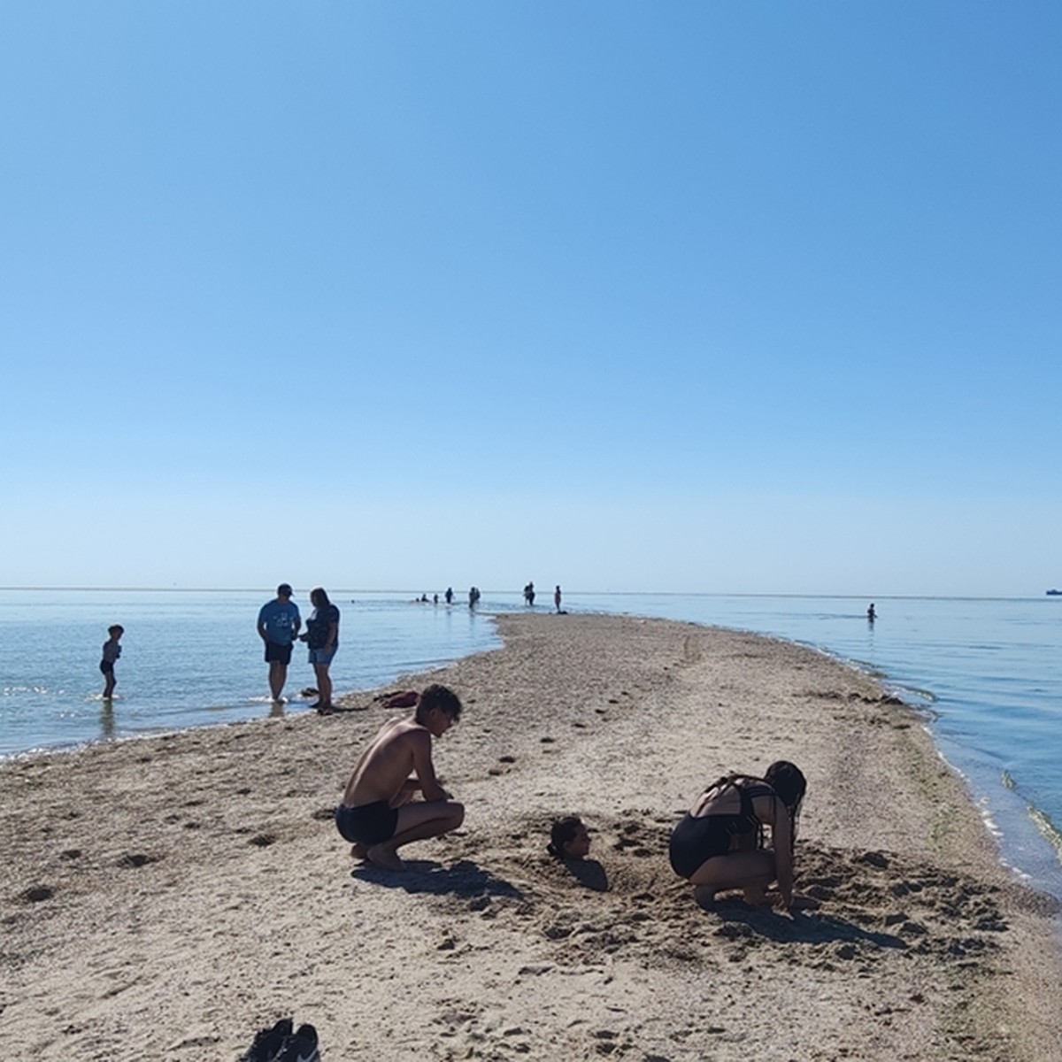 Дохлая рыба, воды по колено и море удовольствий: что ждет туристов на Павло-Очаковской  косе - KP.RU