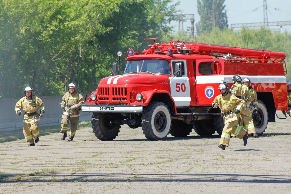 Сильный пожар унес жизни людей