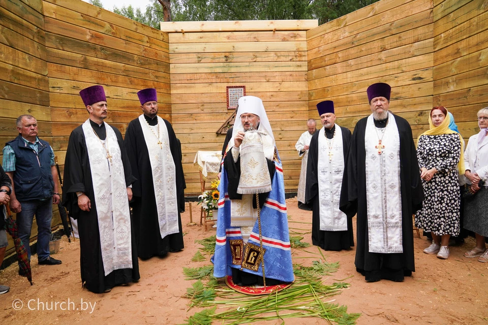 Стало известно, какую церковь строят в Хатыни. Фото: church.by
