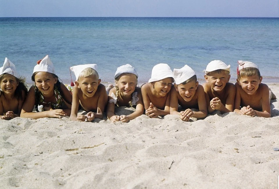 У детей из советской Молдавии море было обязательным пунктом летних каникул, причем, минимум, на месяц! (Фото: Лев Носов/Sputnik).