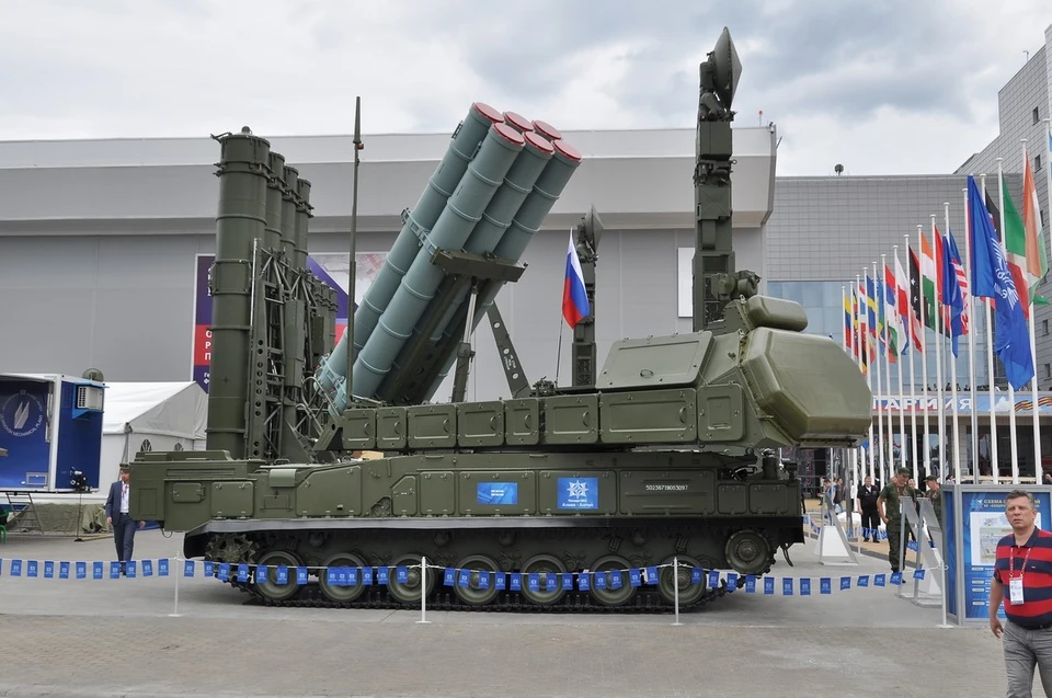 Модернизированный зенитно-ракетным комплекс «Бук-М3»