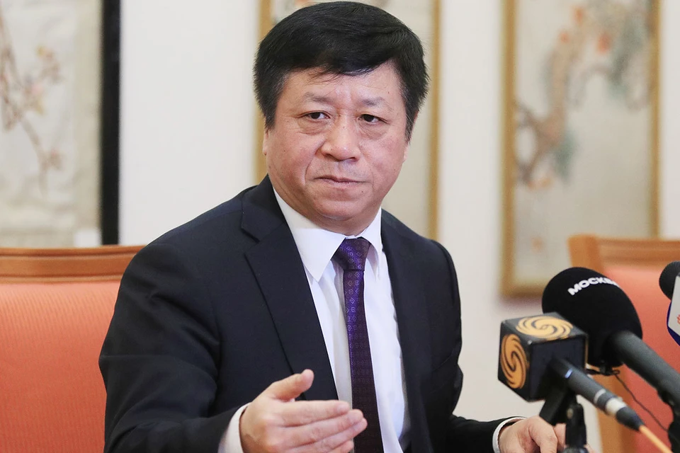Чжан Ханьхуэй, посол КНР в РФ. Фото: Сергей БОБЫЛЕВ/ТАСС