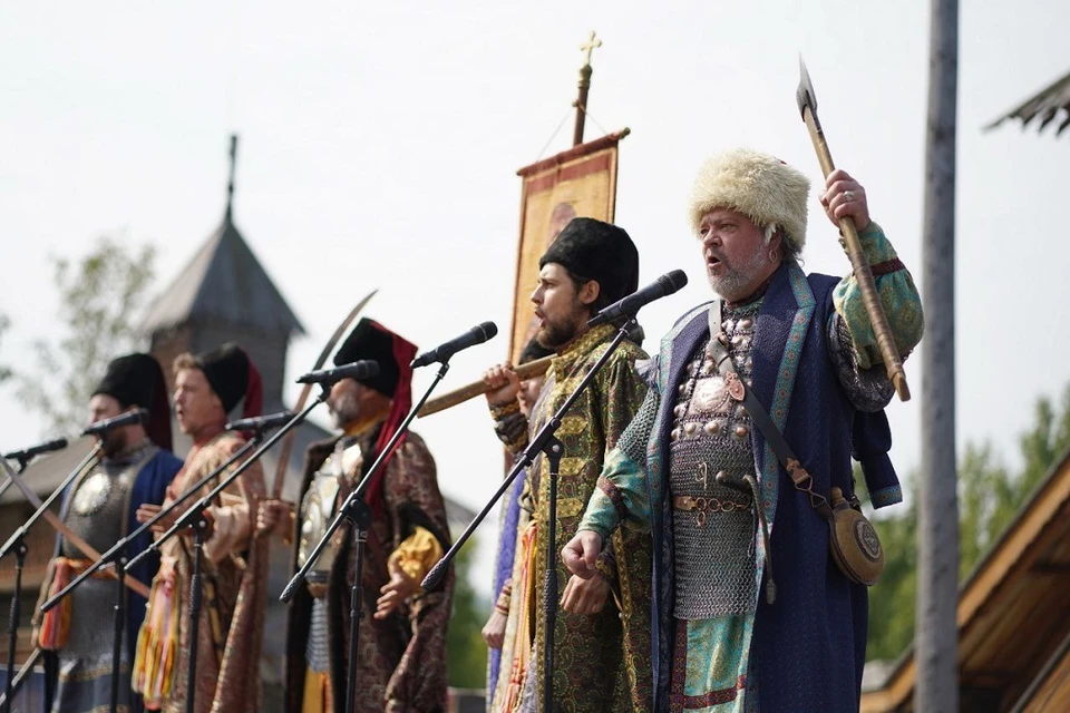 Фестиваль казачьей культуры «Братина» проходит в Тальцах. Фото предоставлено пресс-службой правительства Иркутской области