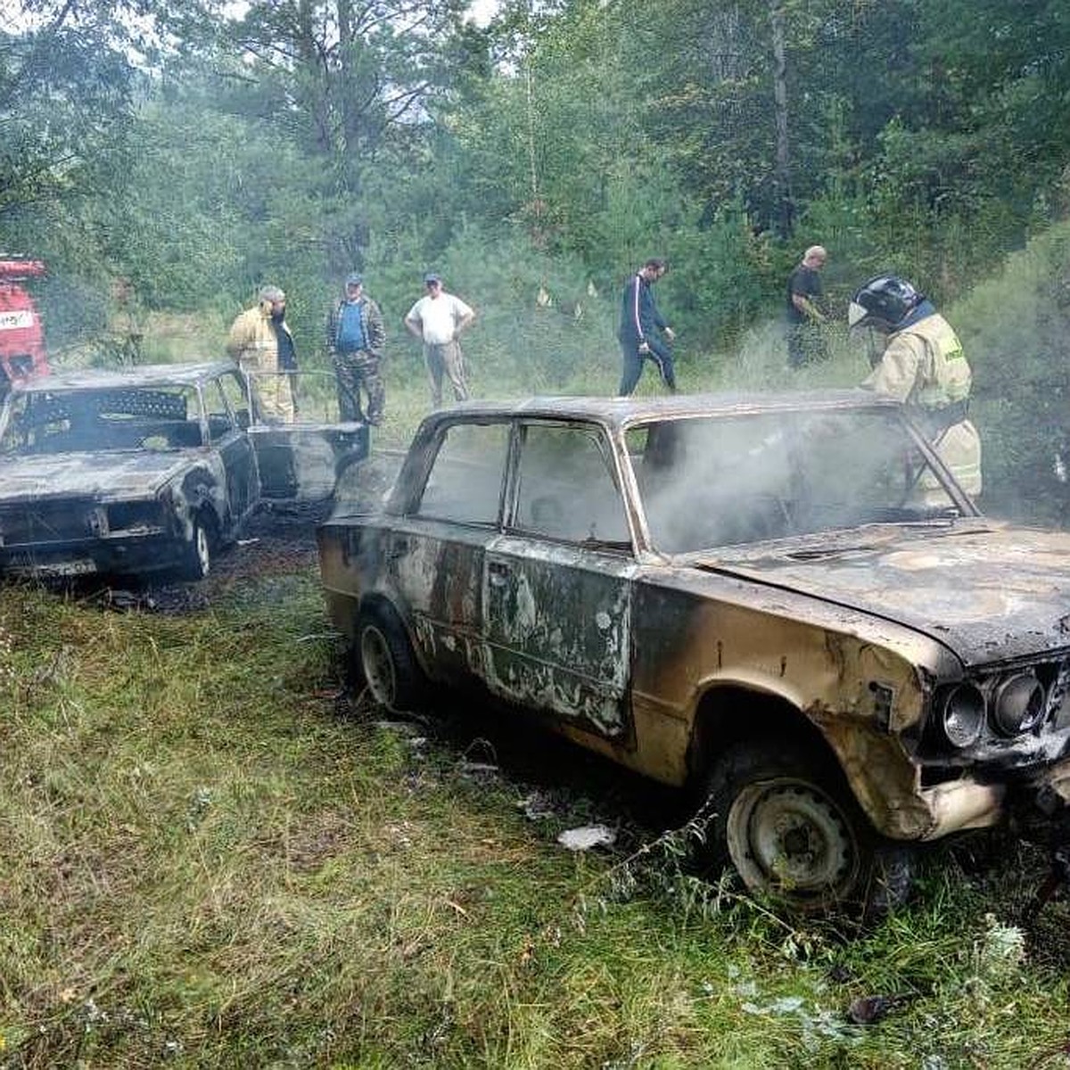 Под Бодайбо угонщики подожгли свои Жигули, но случайно уничтожили  украденное авто - KP.RU