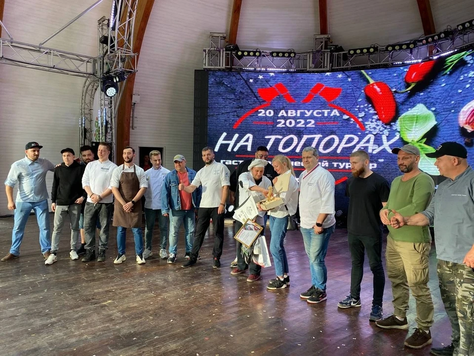 Участники «битвы шефов».