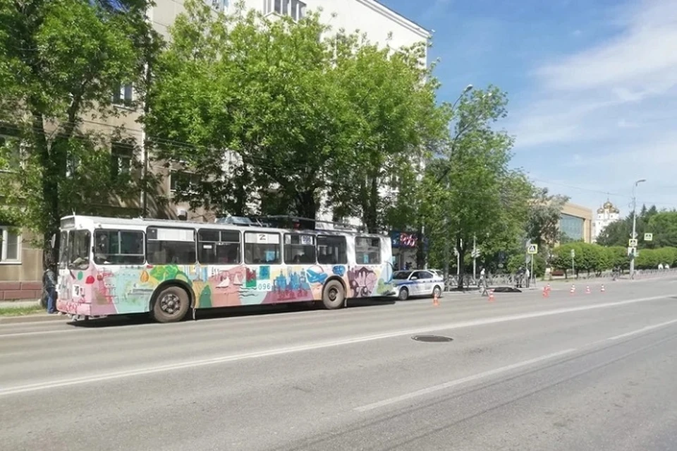 Мужчина внезапно вышел на проезжую часть Фото: ГИБДД Екатеринбурга