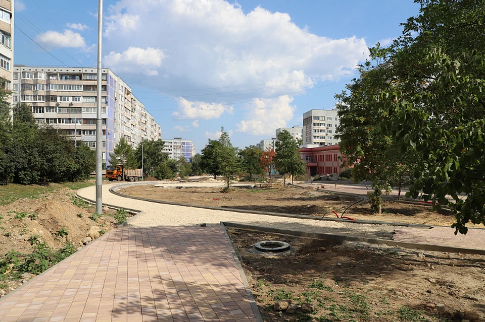Работы по благоустройству Молодежного бульвара в Туле потребовали ускорить