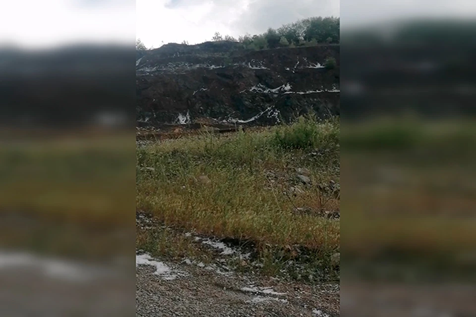 В Хабаровском крае выпал снег Фото: скриншот из видео