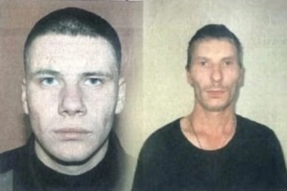 Сбежавшие заключенные. Справа на фото осужденный, отбывающий наказание за убийство. Фото: ЧП Березники/ВКонтакте