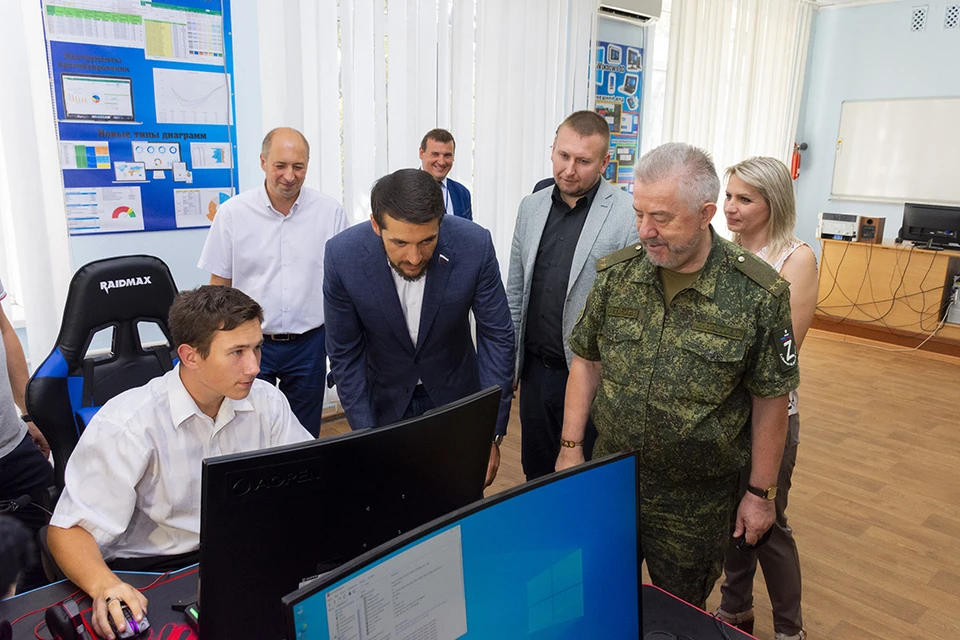 Александр Прокопьев в Луганской народной республике