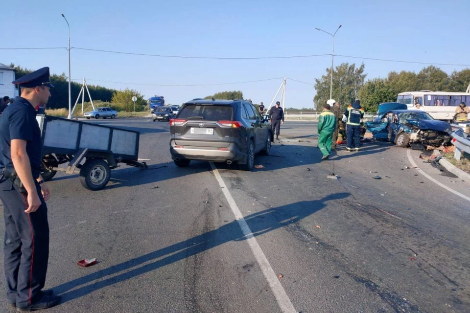 ДТП произошло утром 25 августа. Источник: УГИБДД по Саратовской области