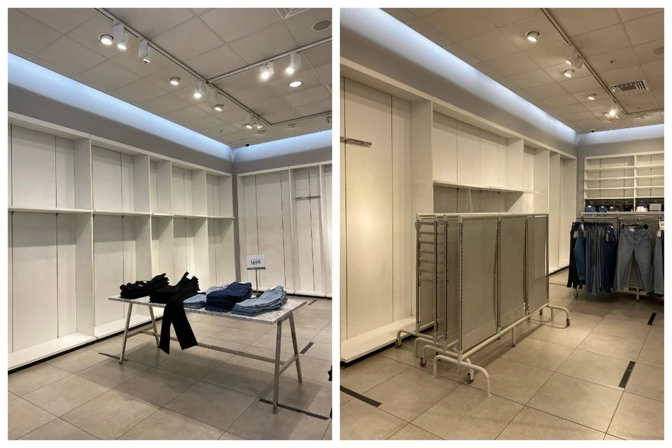 В Красноярске покупатели за выходные опустошили открывшийся магазин «H&M». Фото: t.me/krisandresstyle
