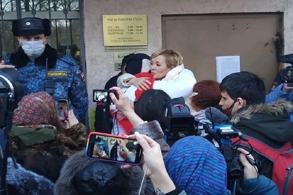 Активистка была признана виновной в сотрудничестве с нежелательной в РФ организацией.