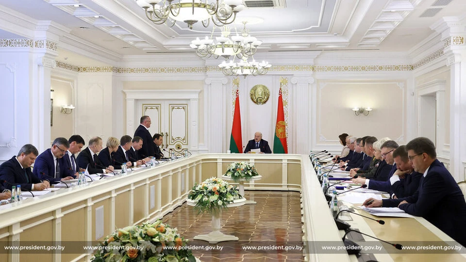 По мнению Лукашенко, строительство жилья в сельской местности поможет закрепиться там молодым специалистов. Фото: сайт президента Беларуси
