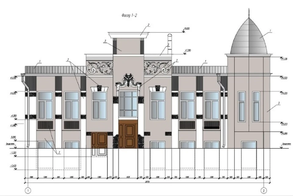 Ремонт фасада защитит старинное здание от разрушения / Фото: t.me/s/ugookn63