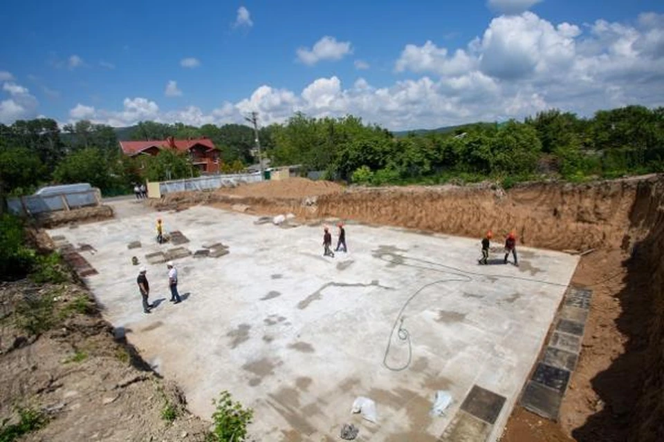 Работы в селе Сукко стартовали в мае Фото: пресс-служба администрации Анапы